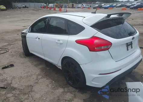 2016 Ford Focus Rs из США, поврежденный, VIN WF0DP3TH5G4116620